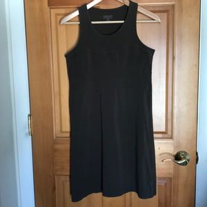 Athleta cotton racerback dress. Charcoal gray S